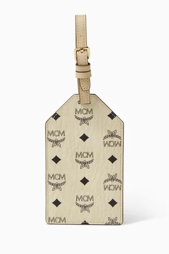 Ottomar Luggage Tag in Visetos Canvas