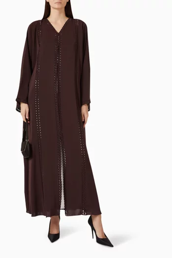 Cutwork Abaya in Nada