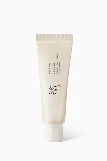واقي الشمس ريليف سن بالأرز والبروبيوتيك مع عامل الحماية SPF50+‎ ‏PA++++‎‏، 50 ملل