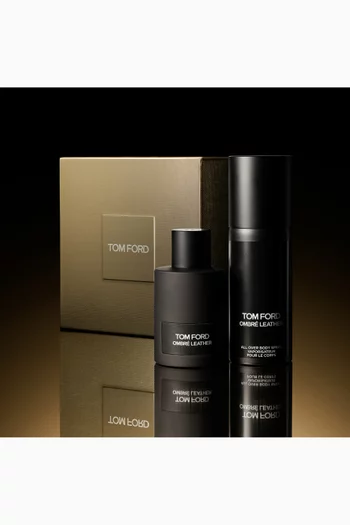 مجموعة ماء عطر وبخاخ للجسم اومبريه ليذر