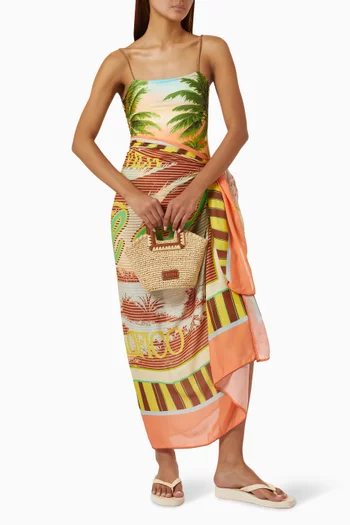 Tropical Escape Isla Pareo in Viscose