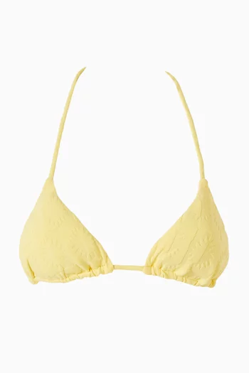 Balmy Reversible Sliding Triangle Bikini Top