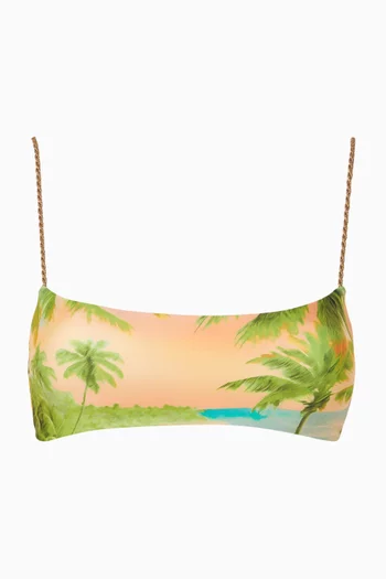 Megara Reversible Classic Bralette Bikini Top