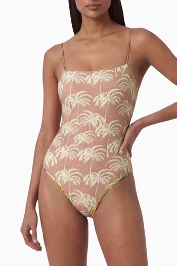 Gypsies Reversible One-piece Swimsuit