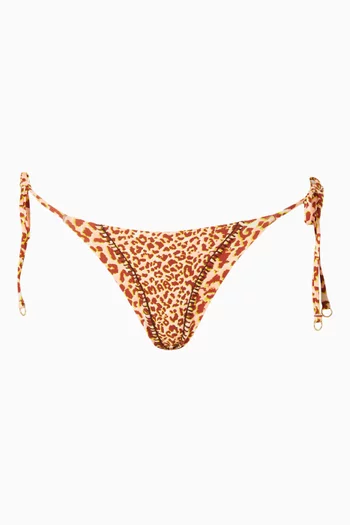 Shining Reversible Tie-side Bikini Briefs