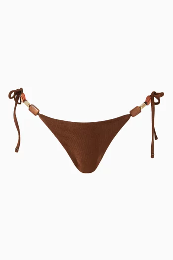 Sunflash Embellished Tie-side Bikini Briefs