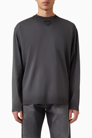 Logo T-shirt in Cotton