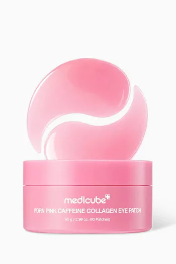 PDRN Pink Caffeine Collagen Eye Patches, 60 Patches