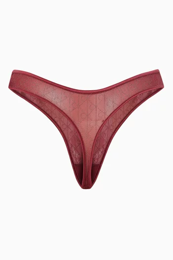 Thong in Mesh