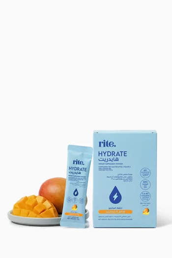 Hydrate Mango Dietary Supplement Powder, 5g x 15 sachets