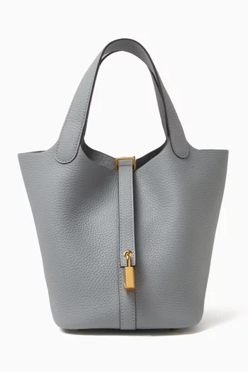 Unused Picotin Lock 18 Bag in Clemence Leather