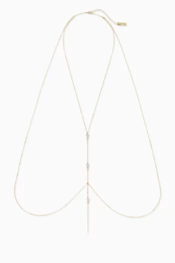 Nalya Body Chain in Gold-filled Metal
