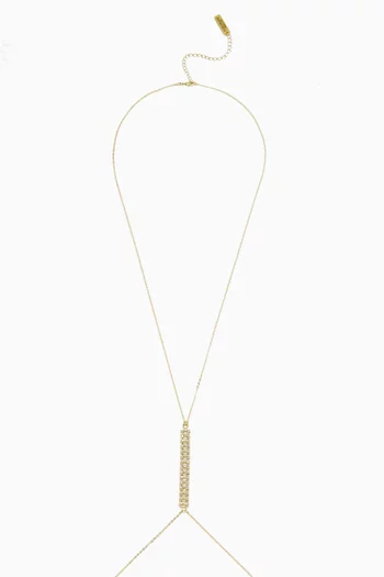Axis Body Chain in Gold-filled Metal