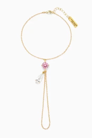 Lumina Hand Chain in Gold-filled Metal