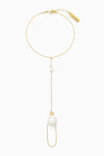 Aureole Hand Chain in Gold-filled Metal