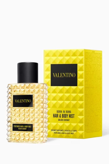 Born In Roma Golden Coconut Hair & Body Mist, 100ml