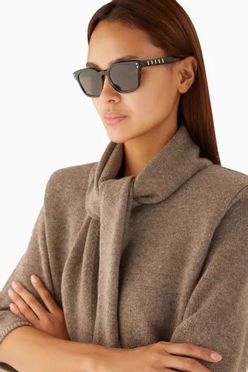 Five Sisters Square Sunglasses in Acetate