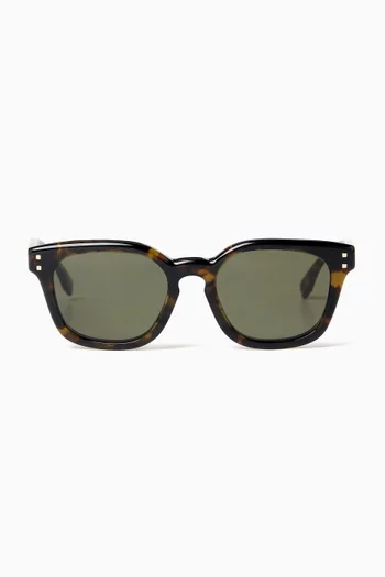 Five Sisters Square Sunglasses in Acetate