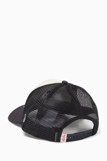 Oval Foam Patch Trucker Cap