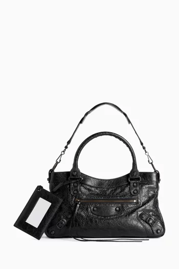 Le City First Bag in Arena Lambskin