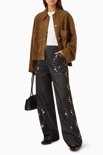 The Grammy Pants in Cotton-twill