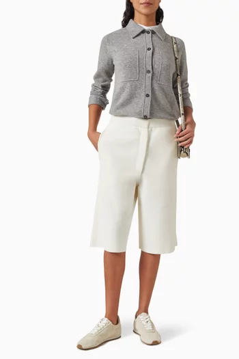 Patch-pocket Shirt in Cashmere