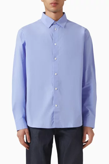 Relaxed-fit Shirt in Cotton-poplin