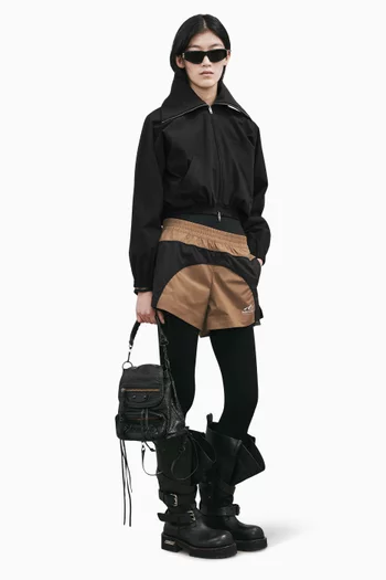 Office Zip Jacket in Cotton Blend