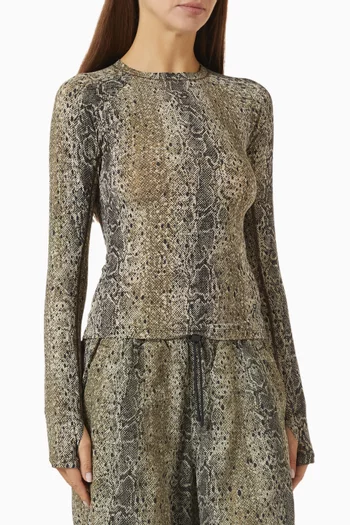 x Zendaya Studio Long-T in Cotton-blend