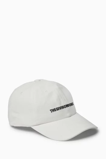 Logo Baseball Cap in Nylon