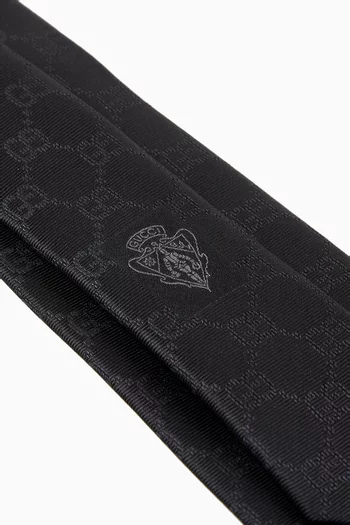 GG Jacquard Tie in Silk