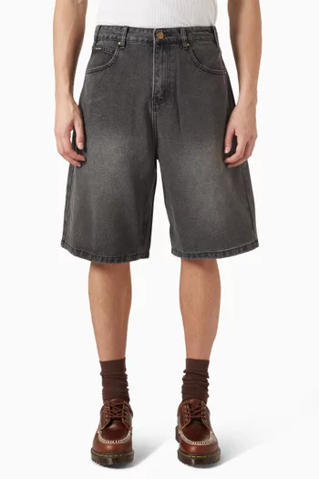 Baggy Shorts in Denim