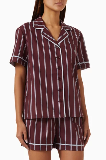 Blair Pyjama Set in Stretch-cotton