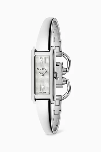 G-Frame Watch in Stainless Steel, 27mm