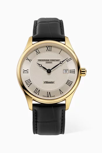 Classics Quartz Date Watch, 40mm