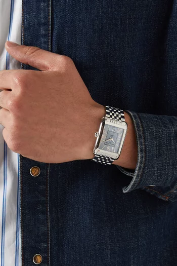 Classics Carrée Automatic Watch, 42.3 × 30mm