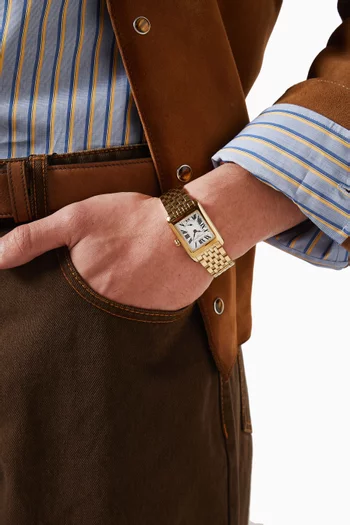 Classics Carrée Small Seconds Watch, 36mm