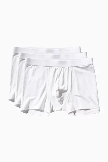 Boxer Briefs in Lyocell Blend, Set of 3