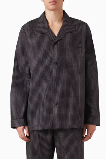 Pyjama Shirt in Organic Cotton