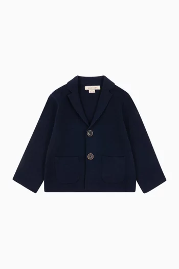 Gabriel Knit Blazer in Cotton
