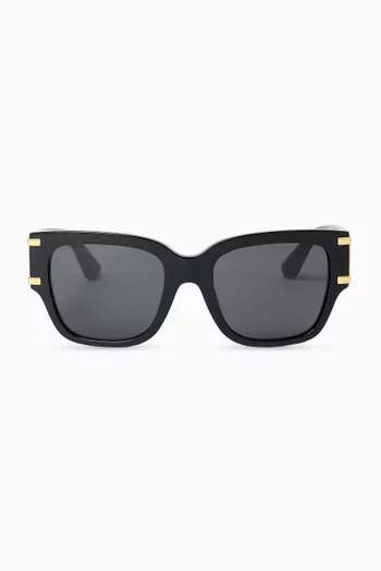 Square Sunglasses in Acetate