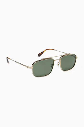 Caylor Sunglasses in Titanium