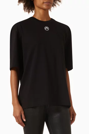 Moon Logo T-shirt in Organic-cotton