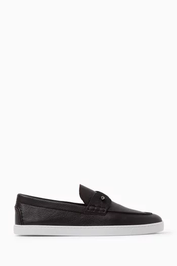 Chambelimoc Flat Sandals in Leather