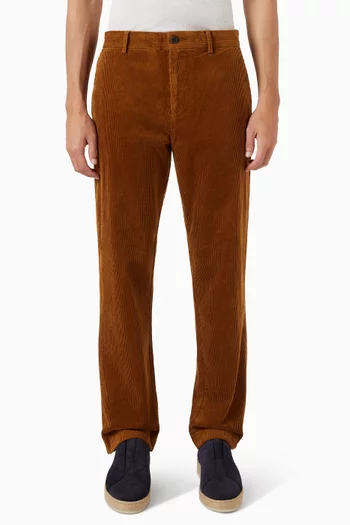 Luke Straight-leg Pants in Corduroy