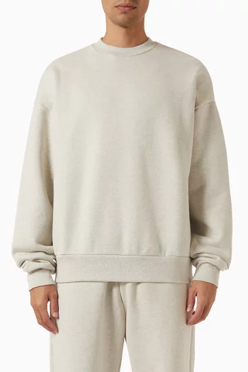 800 GSM Superweight Crewneck Sweatshirt in Cotton