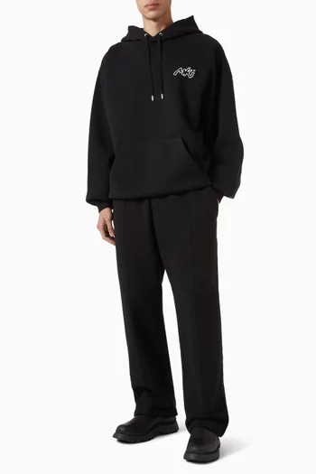 800 GSM Superweight Wide-Leg Joggers