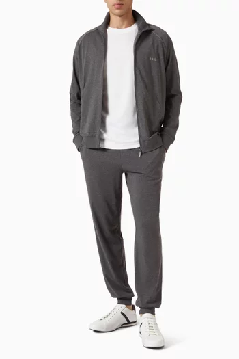 Cuffed Tracksuit Pants in Cotton