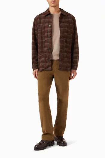 Fundura Check Shirt in Cotton-blend