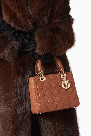 Lady Dior Medium Bag in Lambskin